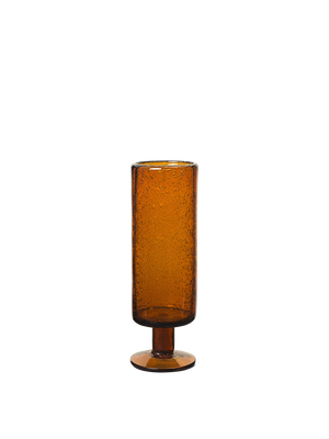 ferm LIVING Oli Champagne Flute – Amber