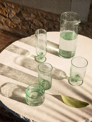 ferm LIVING Oli Jug – Recycled Clear