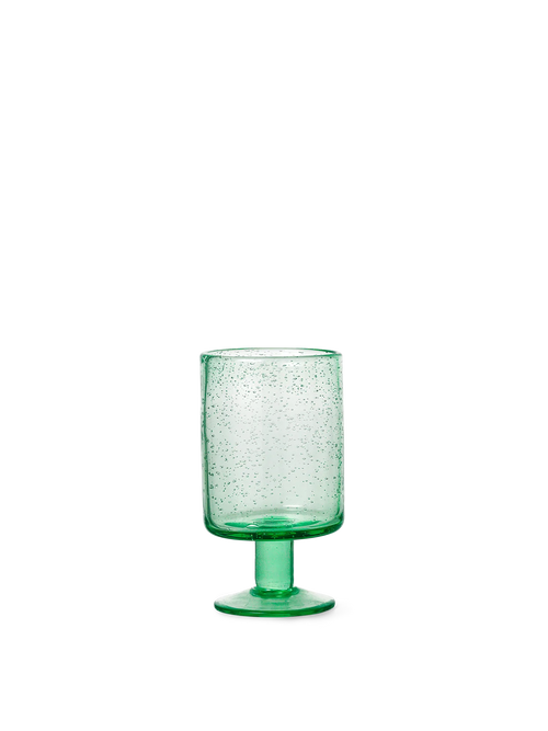 ferm LIVING Oli Wine Glass – Recycled Clear