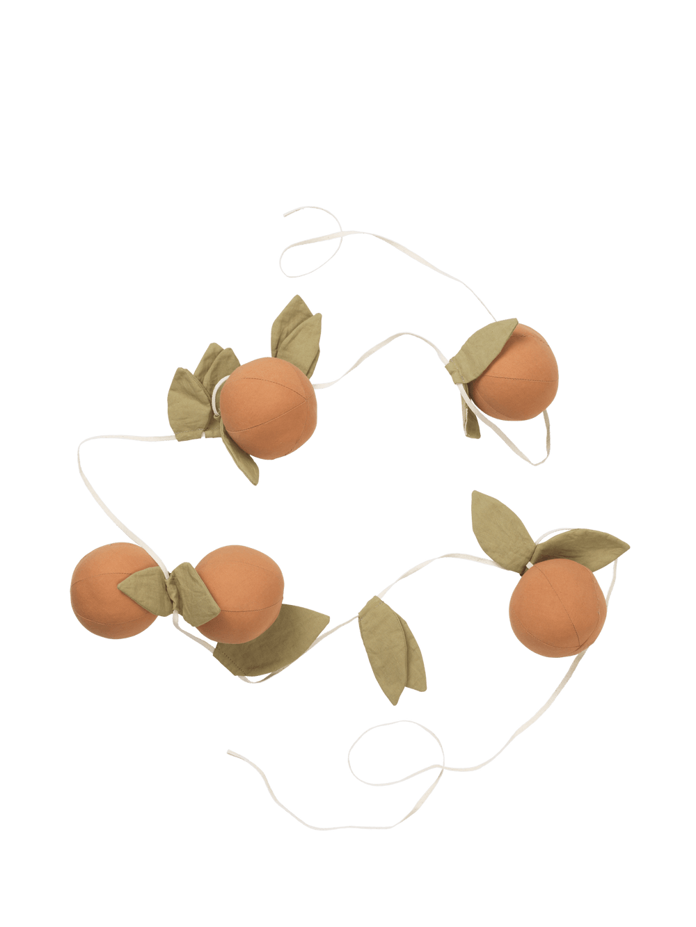 ferm LIVING Oranges Garland – Orange / Green