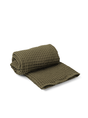ferm LIVING Organic Bath Towel – Olive