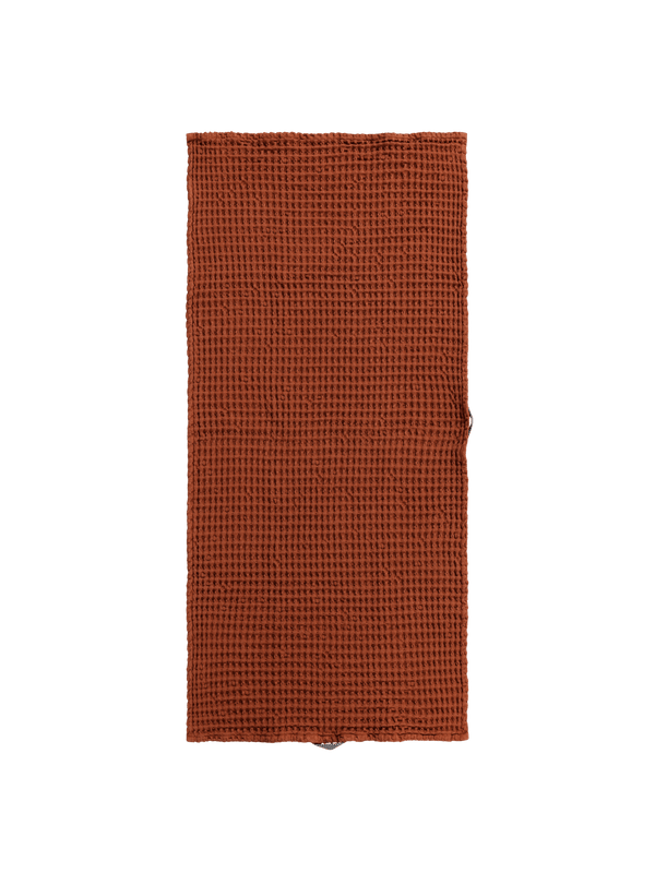 ferm LIVING Organic Hand Towel – Brown Clay