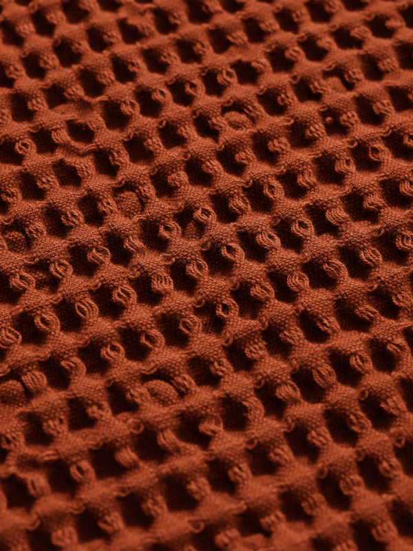 ferm LIVING Organic Hand Towel – Brown Clay