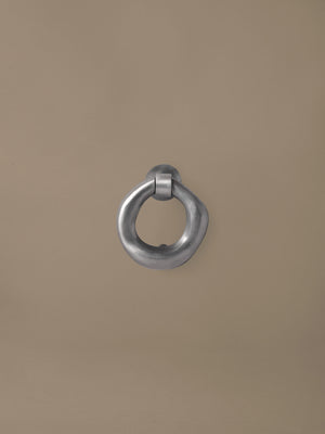 ferm LIVING Orrith Door Knocker – Brushed Aluminium
