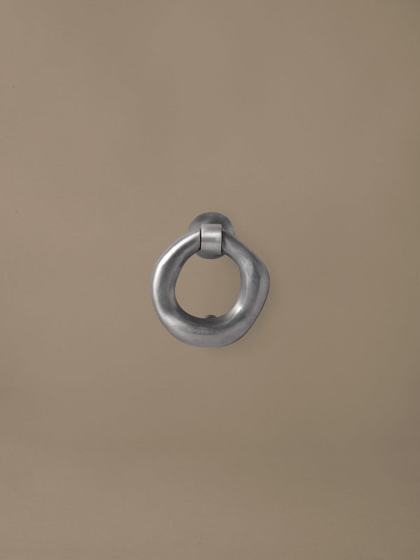 ferm LIVING Orrith Door Knocker – Brushed Aluminium
