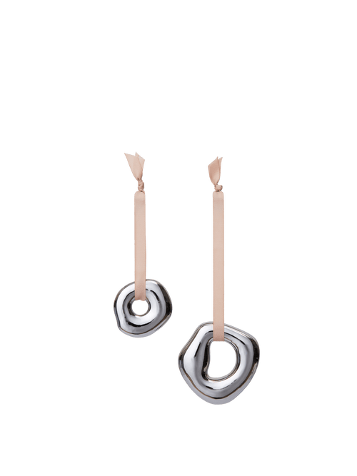 ferm LIVING Orrith Ornaments – Set of 2 – Silver