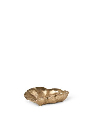 ferm LIVING Oyster Bowl – Brass