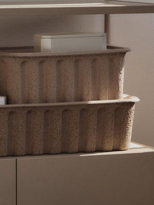 ferm LIVING Paper Pulp Box Extra Large – Brown