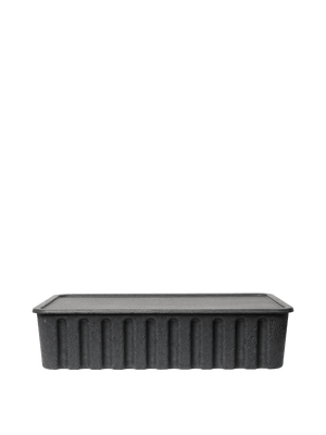 ferm LIVING Paper Pulp Box Extra Large – Charcoal
