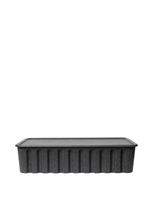 ferm LIVING Paper Pulp Box Extra Large – Charcoal