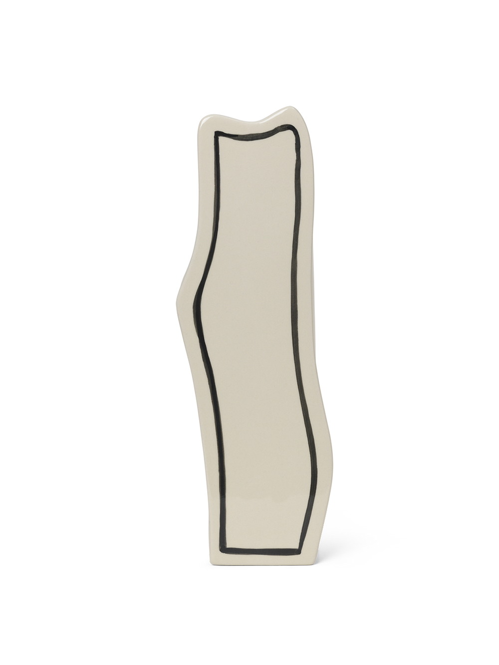 ferm LIVING Paste Vase Slim – Off-White