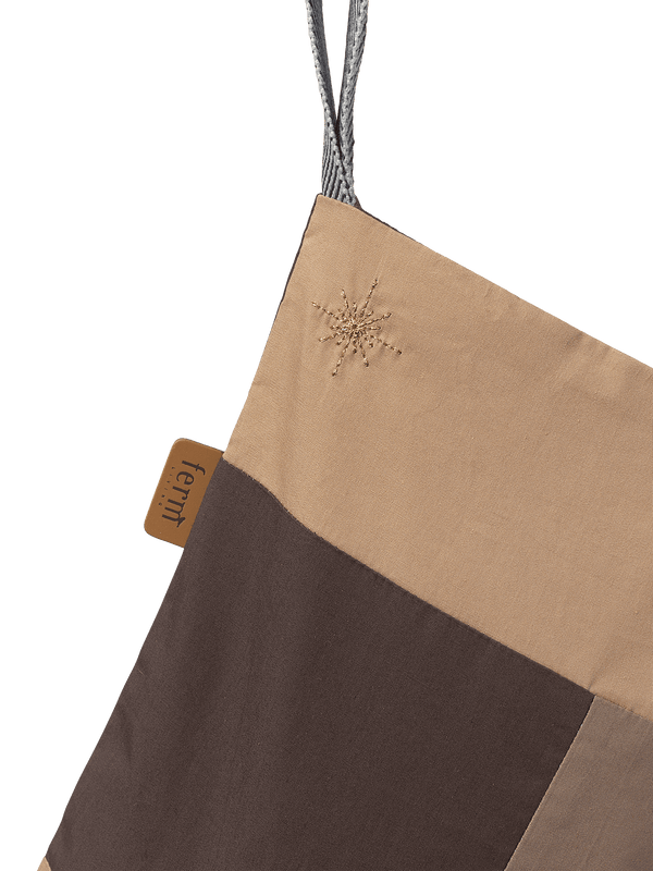 ferm LIVING Patchwork Christmas Stocking – Multi