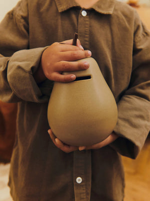 ferm LIVING Pear Money Bank – Cashmere
