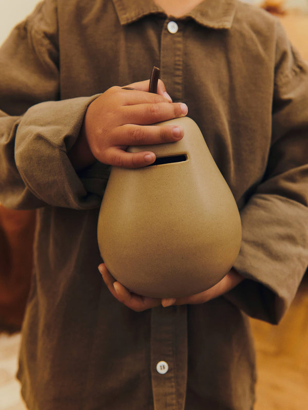 ferm LIVING Pear Money Bank – Cashmere