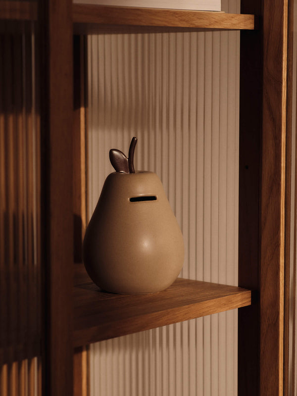 ferm LIVING Pear Money Bank – Cashmere