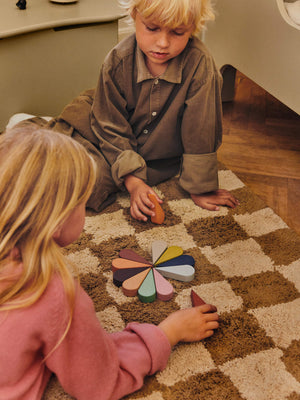 ferm LIVING Petal Play Blocks – Multi