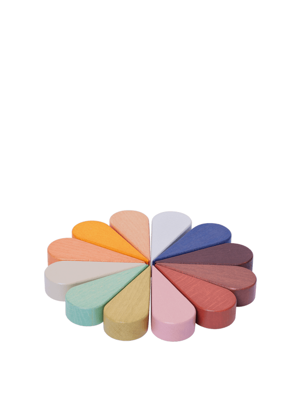 ferm LIVING Petal Play Blocks – Multi
