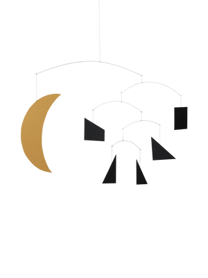 ferm LIVING Phase Mobile – Black / Gold