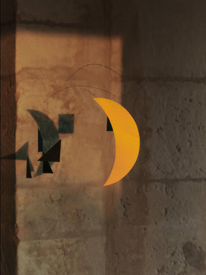 ferm LIVING Phase Mobile – Black / Gold