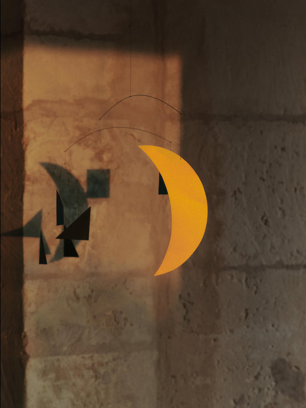 ferm LIVING Phase Mobile – Black / Gold