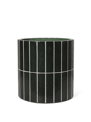 ferm LIVING Pillar Plant Pot – Dark Green