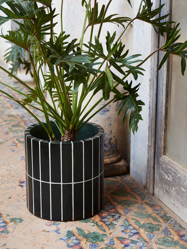 ferm LIVING Pillar Plant Pot – Dark Green