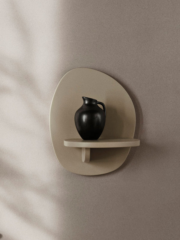 ferm LIVING Pilu Shelf H25 cm – Cashmere