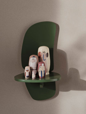 ferm LIVING Pilu Shelf H40 cm – Verdant Green