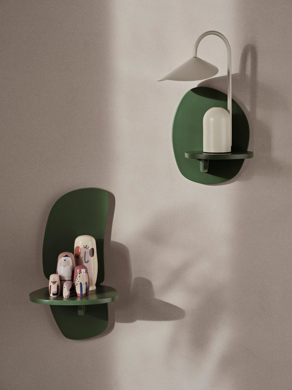 ferm LIVING Pilu Shelf H40 cm – Verdant Green