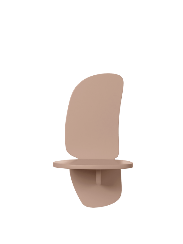 ferm LIVING Pilu Shelf H40 cm – Rose