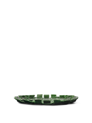 ferm LIVING Plait Platter – Emerald Green