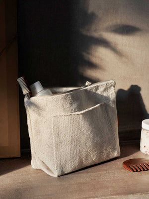 ferm LIVING Pocket Pouch – Off-white