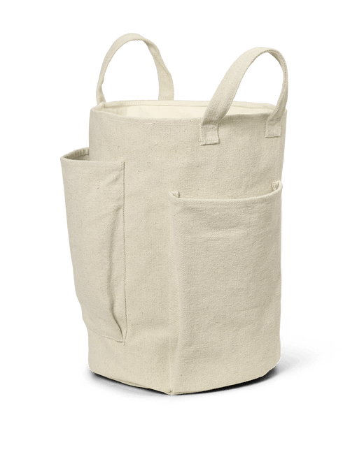 ferm LIVING Pocket Storage Bag – Off-white