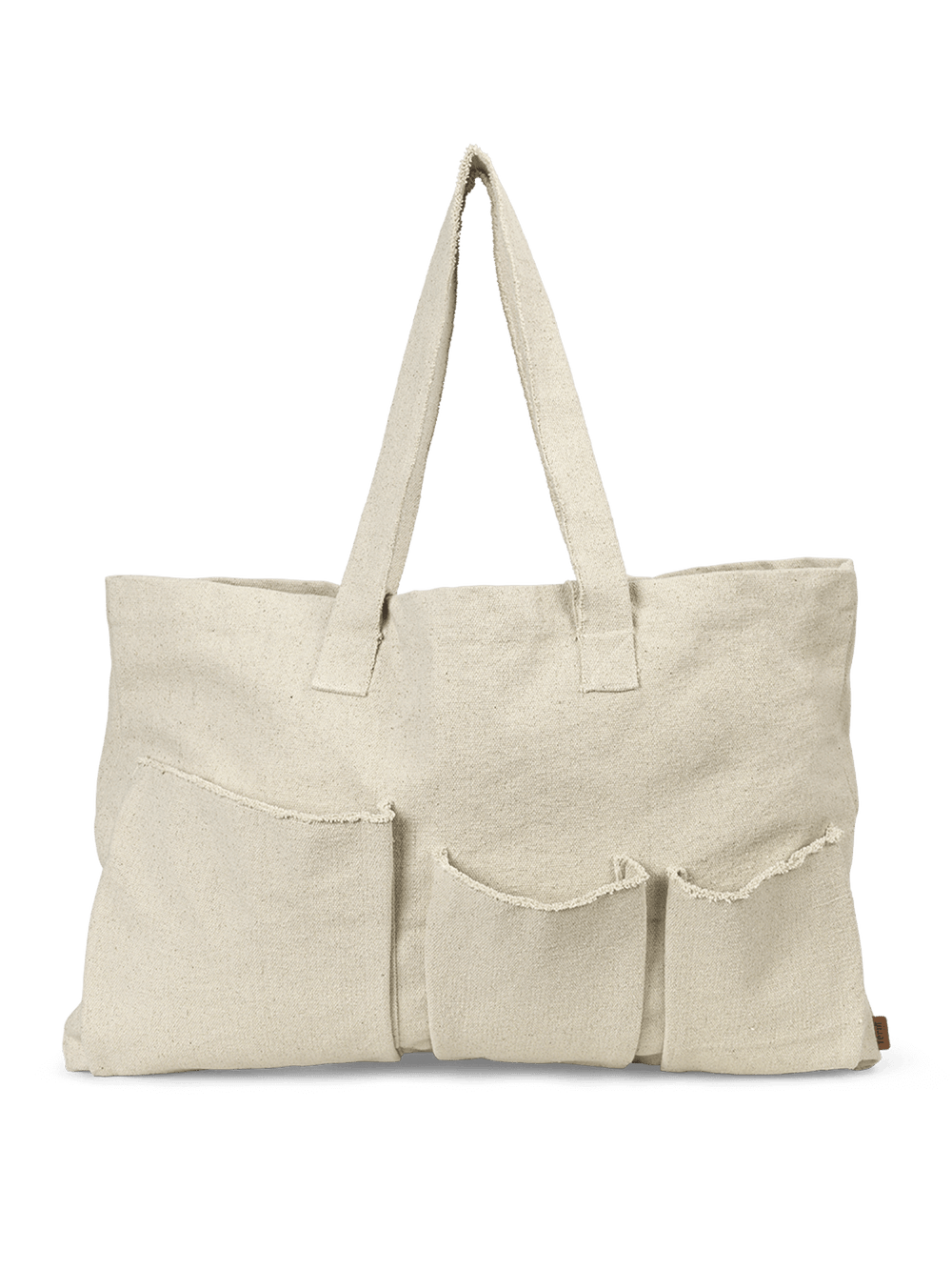 ferm LIVING Pocket Weekend Bag – Off-white