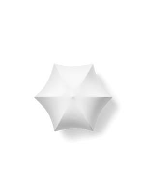 ferm LIVING Poem Ceiling/Wall Lamp Ø36 cm – White / Cashmere