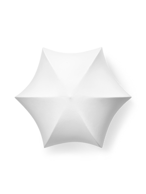 ferm LIVING Poem Ceiling/Wall Lamp Ø60 cm – White / Cashmere