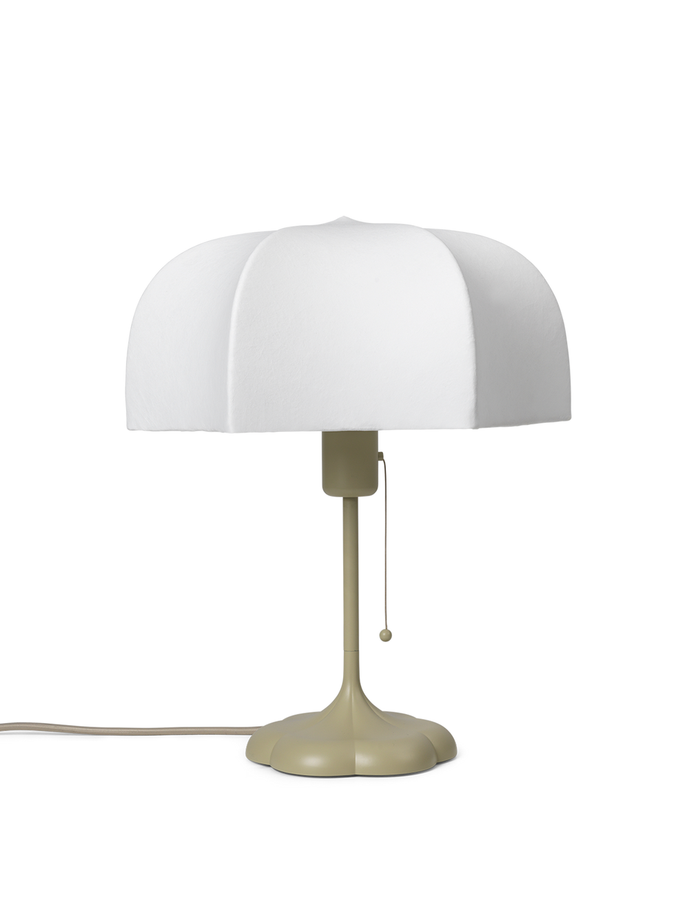 ferm LIVING Poem Table Lamp – White / Cashmere