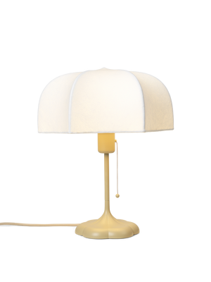 ferm LIVING Poem Table Lamp – White / Cashmere