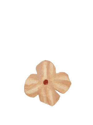 ferm LIVING Poesie Hand-carved Hook – Rose