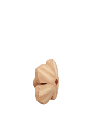 ferm LIVING Poesie Hand-carved Hook – Rose