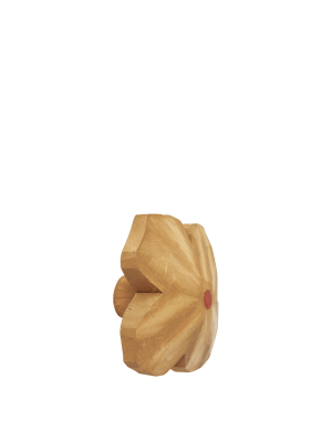 ferm LIVING Poesie Hand-carved Hook – Tan