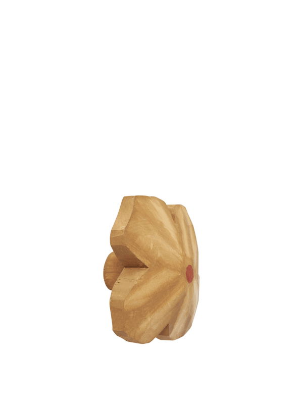 ferm LIVING Poesie Hand-carved Hook – Tan
