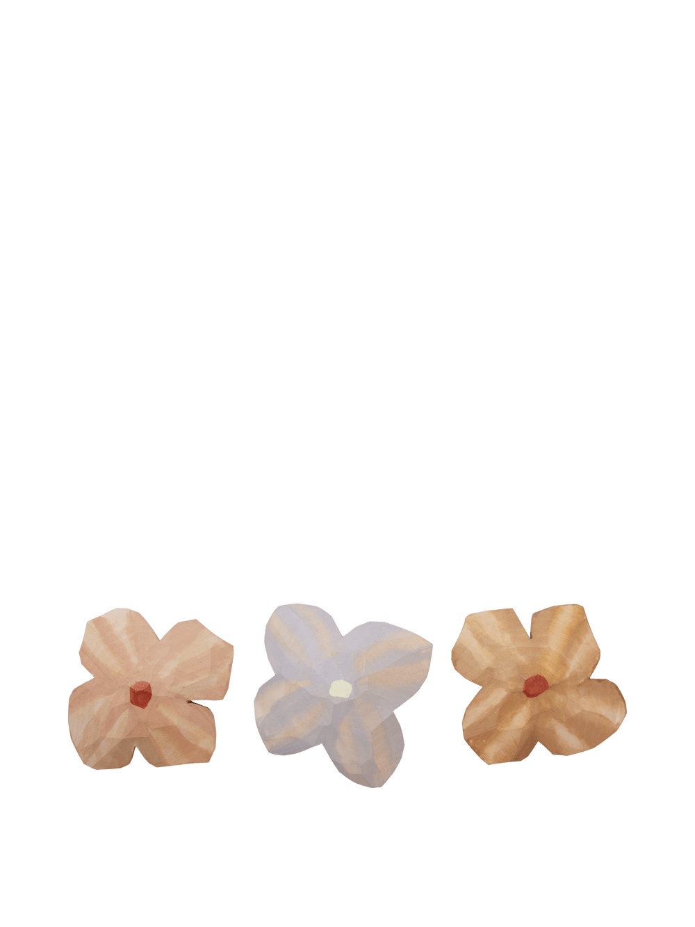 ferm LIVING Poesie Hand-carved Magnets – Set of 3