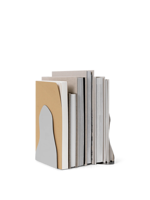 ferm LIVING Pond Bookends – Set of 2 – Mirror Polish