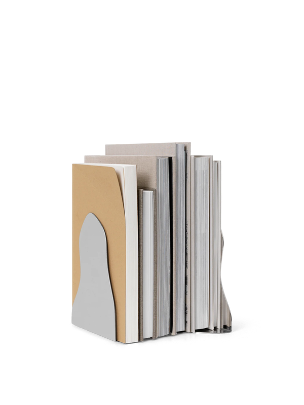ferm LIVING Pond Bookends – Set of 2 – Mirror Polish