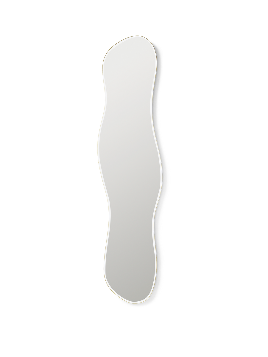 ferm LIVING Pond Mirror Full Size – Brass