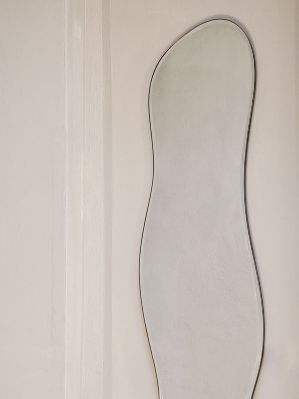 ferm LIVING Pond Mirror Full Size – Brass