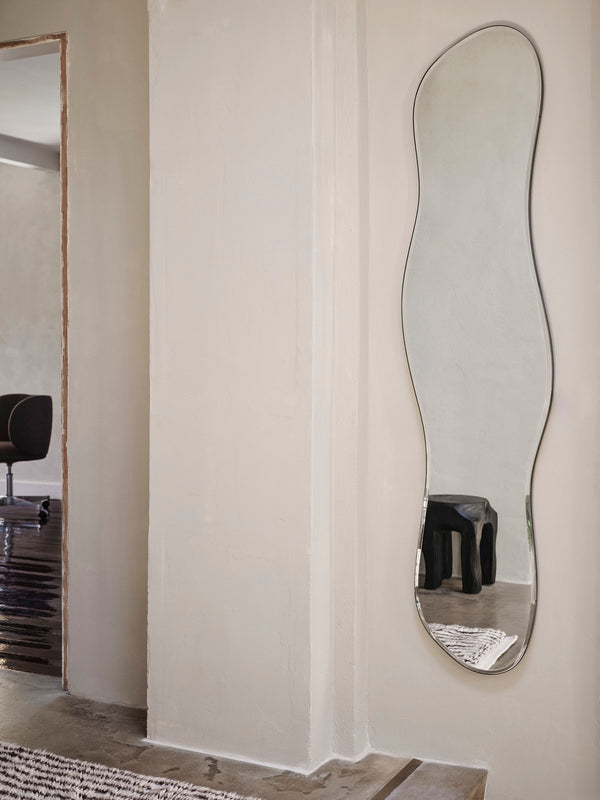 ferm LIVING Pond Mirror Full Size – Dark Chrome