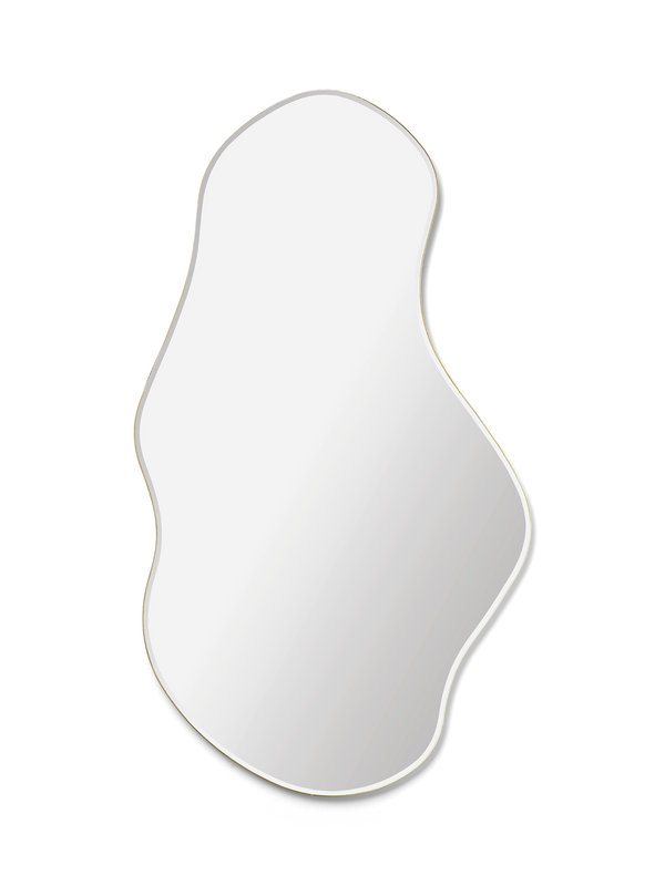 ferm LIVING Pond Mirror Large – Brass
