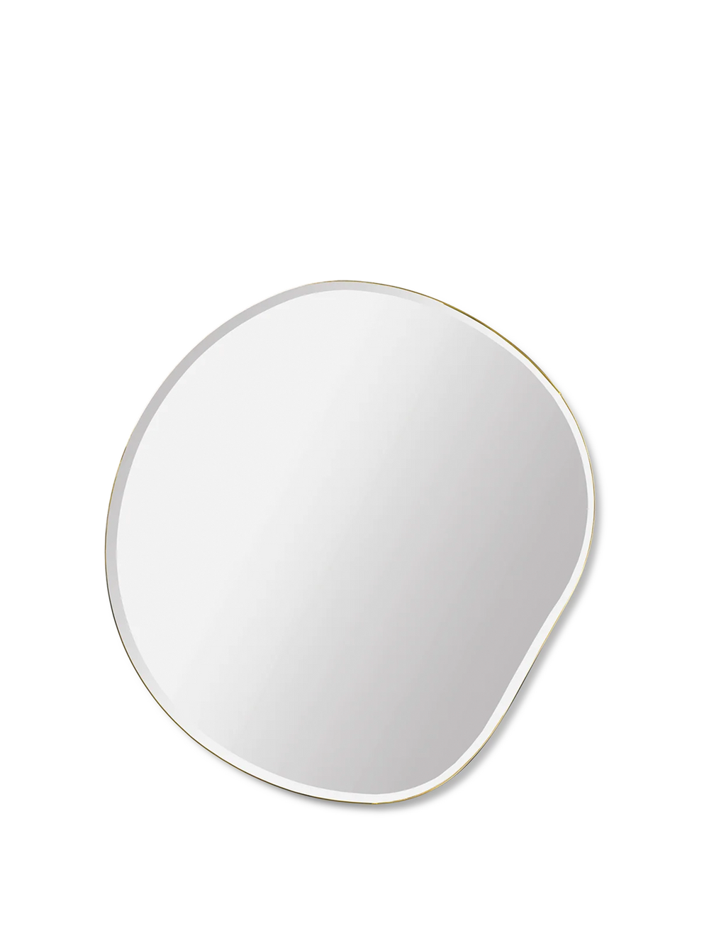 ferm LIVING Pond Mirror Small – Brass